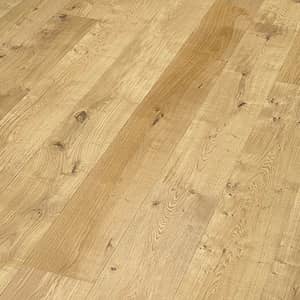 Hell-braune Landhausdiele mit mittlerer Holzmaserung