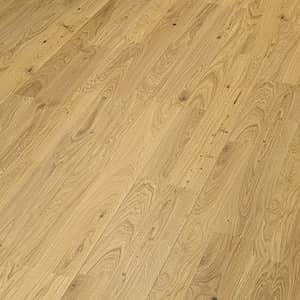 Hell braune Landhausdiele mit starker Holzmaserung