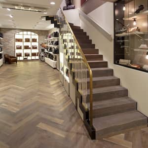 Treppenstufen aus Holz