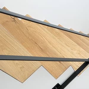 Treppe aus Parkett Referenz.