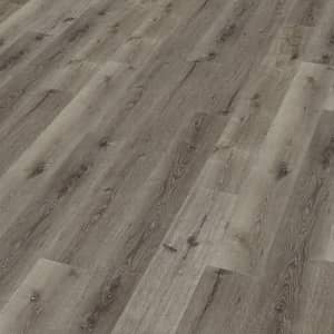 Grauer Vinylboden in Holzoptik